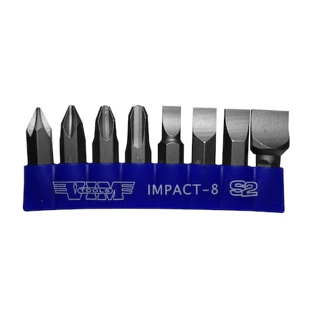 Durston Manufacturing IMPACT QUALITY S2 BIT SET 8 PC VIIMPACT-8
